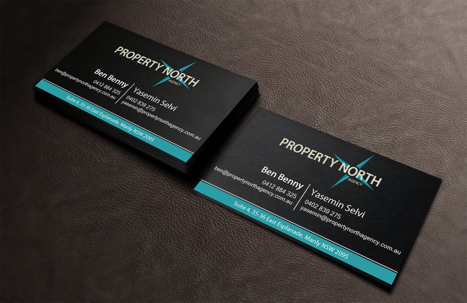Diseño de Tarjeta de Presentación por Pixi Dust para Property North Agency | Diseño #9749814