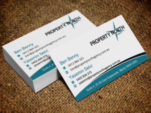 Diseño de Tarjeta de Presentación por Pixi Dust para Property North Agency | Diseño: #9749819