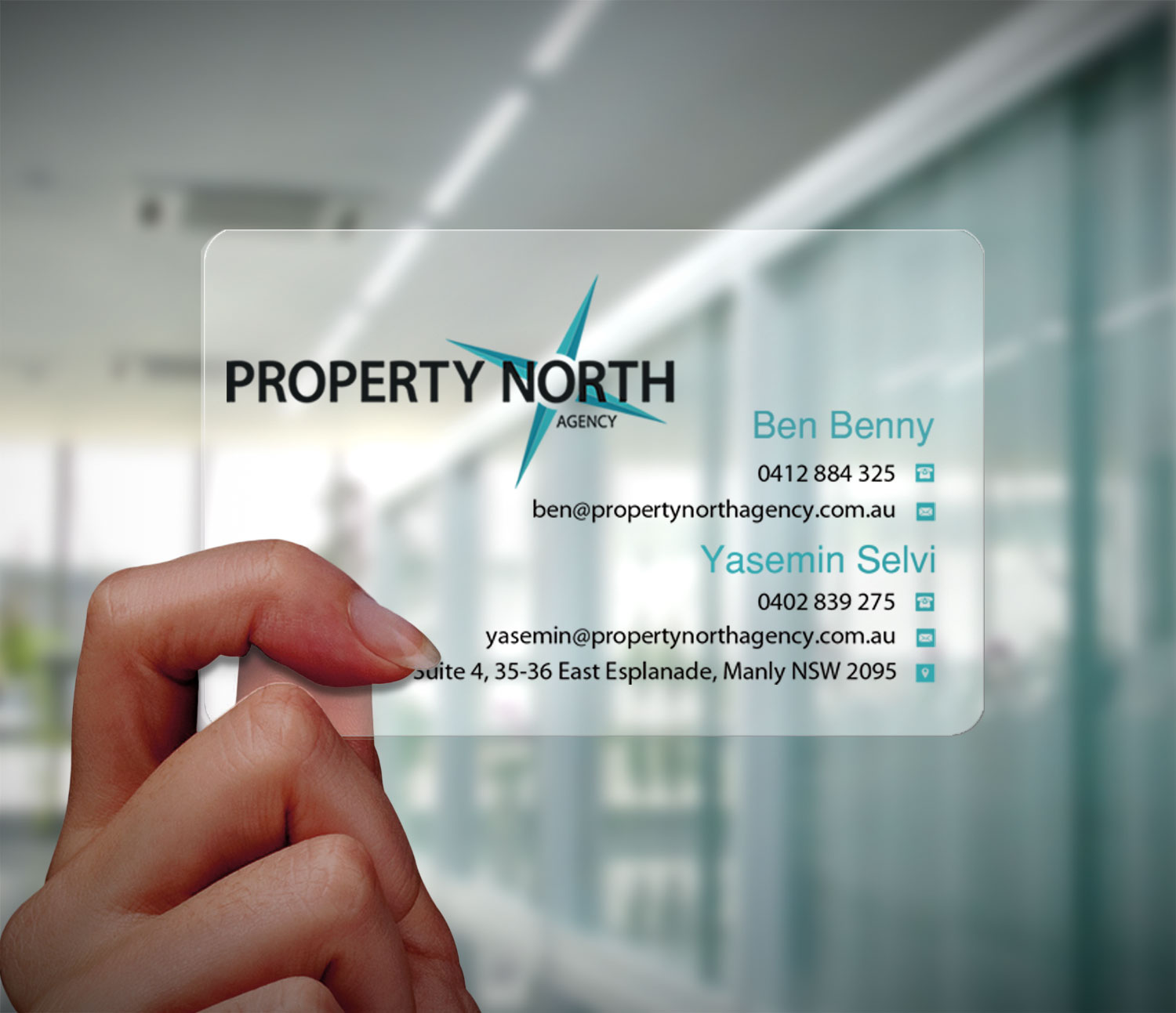 Diseño de Tarjeta de Presentación por Pixi Dust para Property North Agency | Diseño #9749828