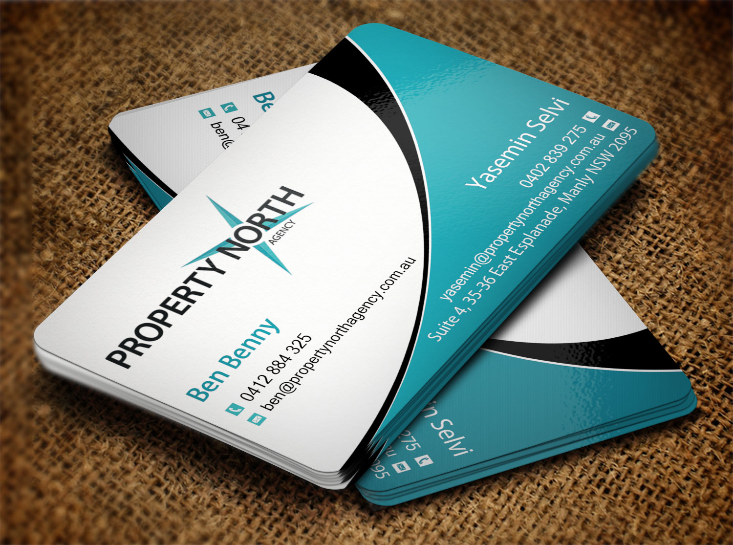 Diseño de Tarjeta de Presentación por Pixi Dust para Property North Agency | Diseño #9749830