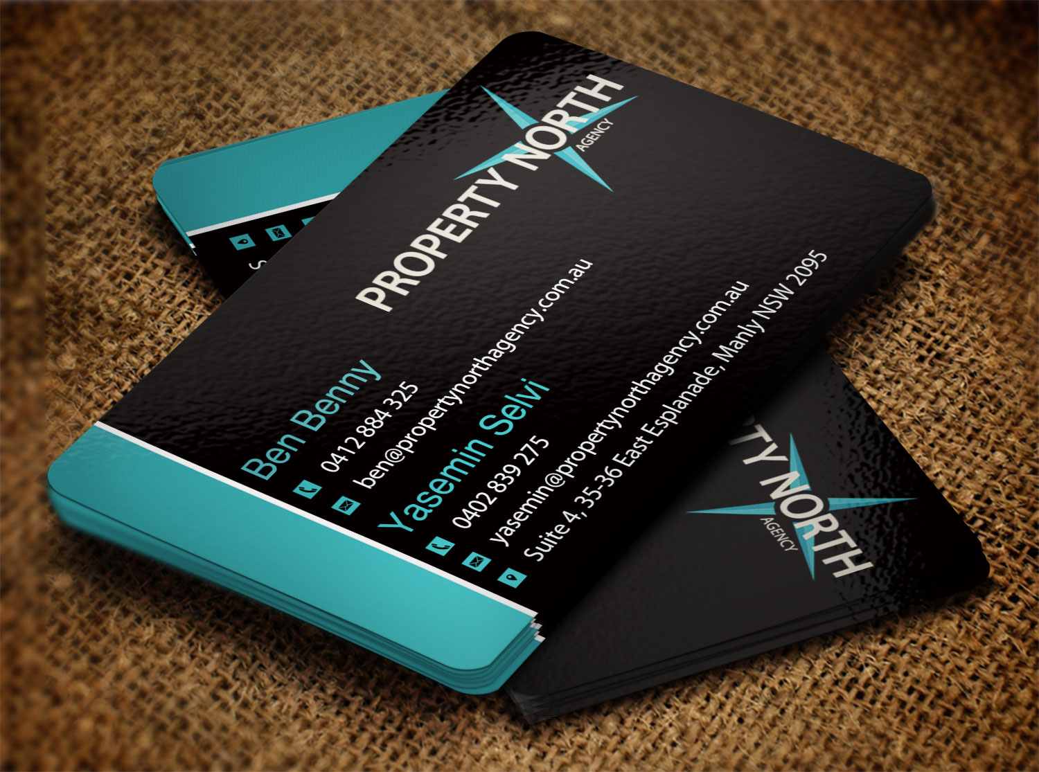 Diseño de Tarjeta de Presentación por Pixi Dust para Property North Agency | Diseño #9749837