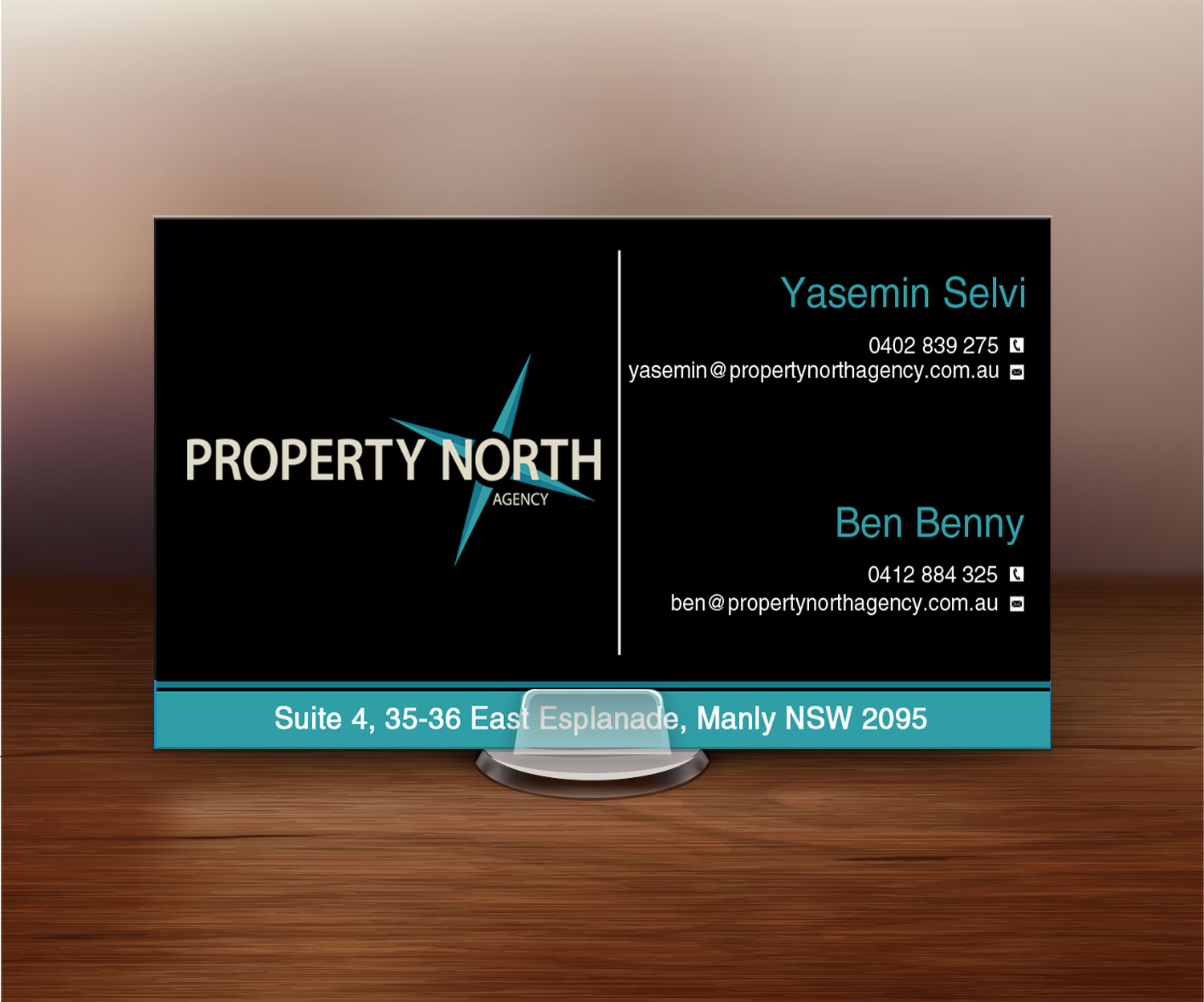 Diseño de Tarjeta de Presentación por Lanka Ama para Property North Agency | Diseño #9749797