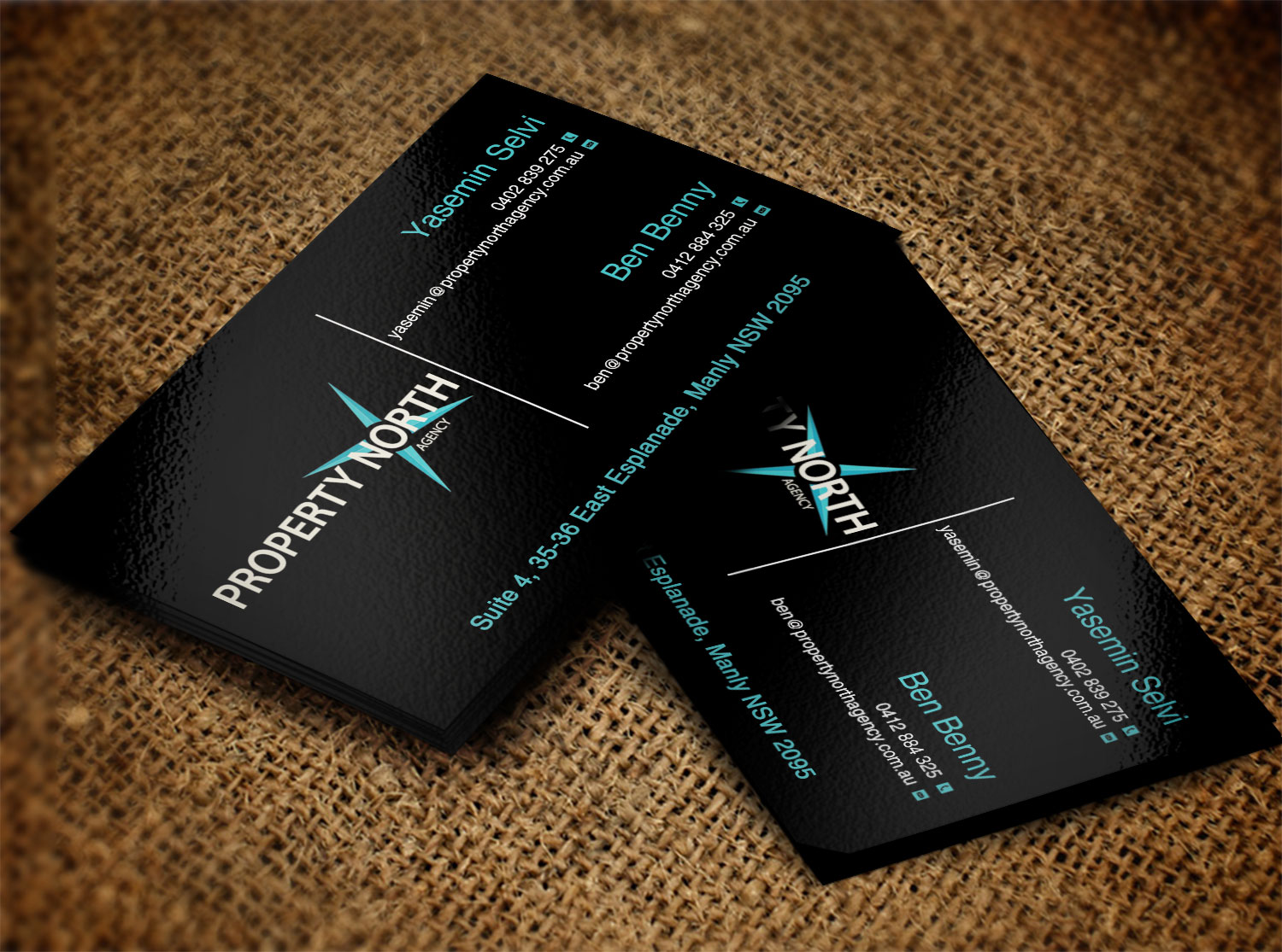 Diseño de Tarjeta de Presentación por Lanka Ama para Property North Agency | Diseño #9749802