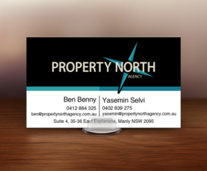 Design de Carte de Visite par Lanka Ama pour Property North Agency | Design : #9749804