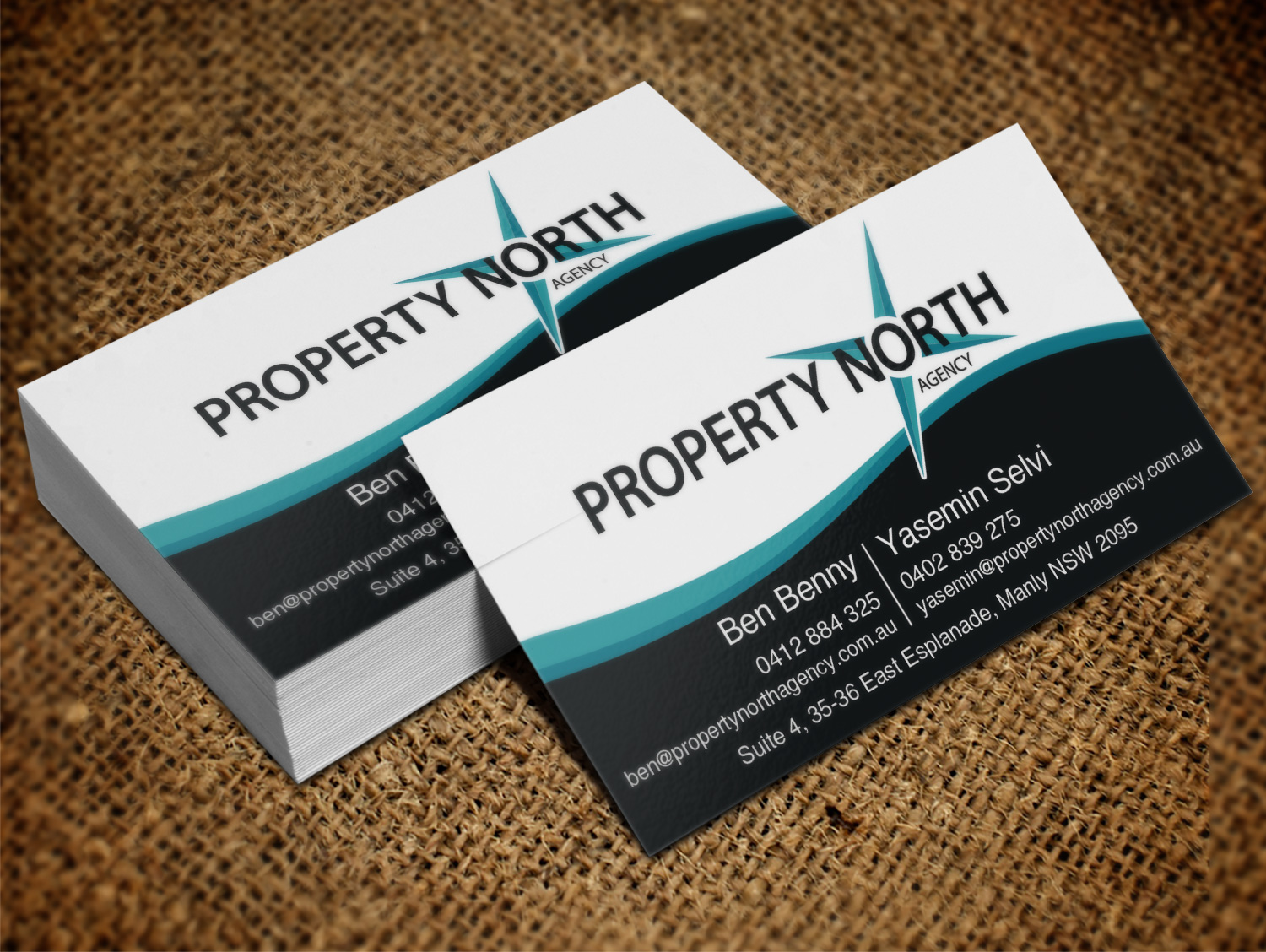 Diseño de Tarjeta de Presentación por Lanka Ama para Property North Agency | Diseño #9749805