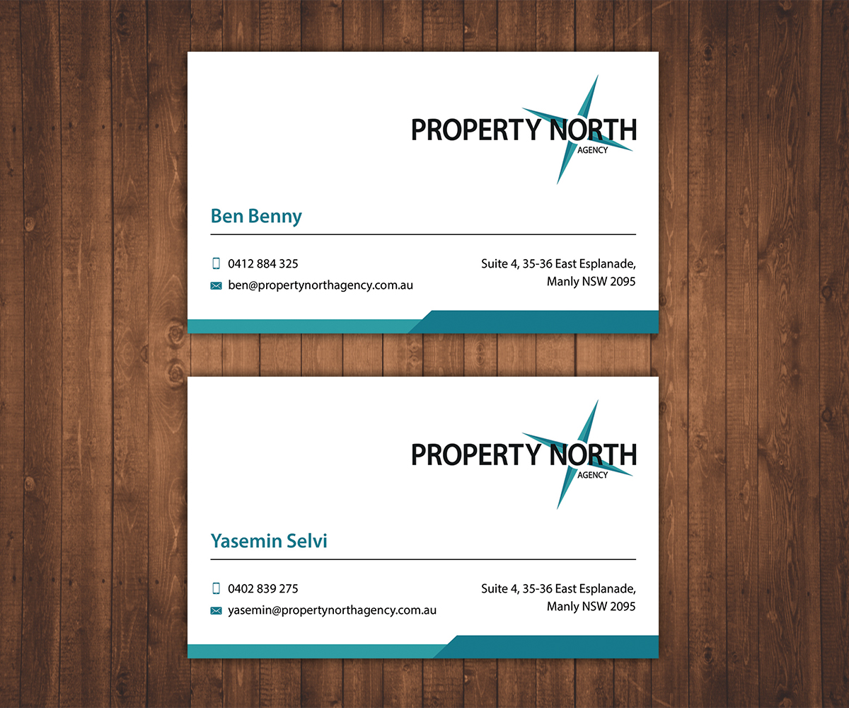 Visitenkarten-Design von Stylez Designz für Property North Agency | Design #9863299