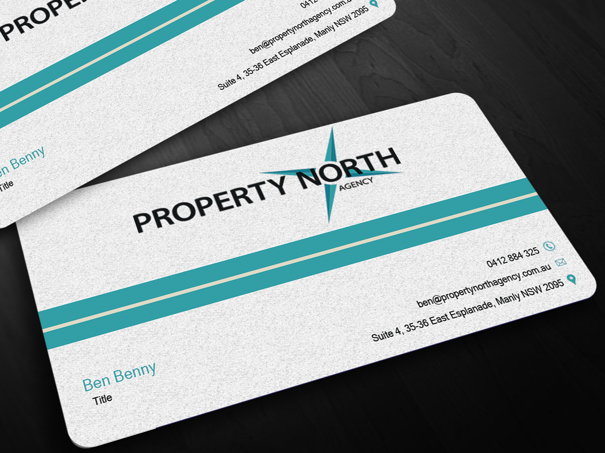 Business Card Design by EWS Webs for Property North Agency | Design #9776884