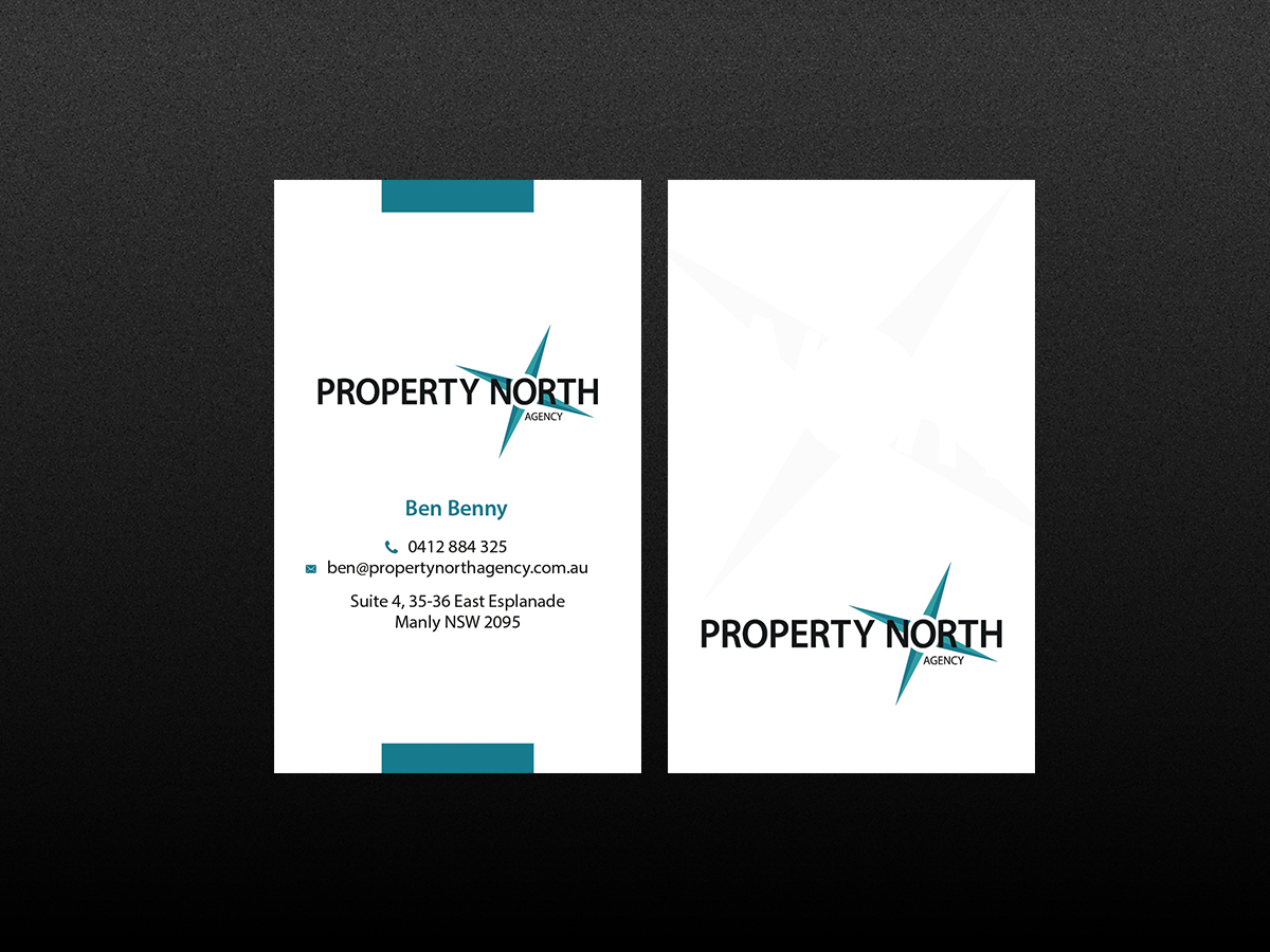 Diseño de Tarjeta de Presentación por Creations Box 2015 para Property North Agency | Diseño #9771257