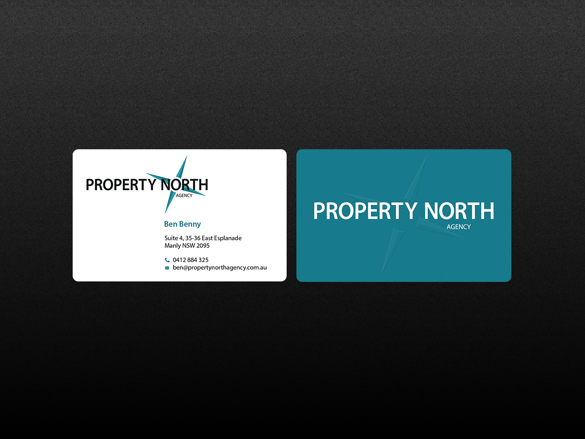 Diseño de Tarjeta de Presentación por Creations Box 2015 para Property North Agency | Diseño #9771258