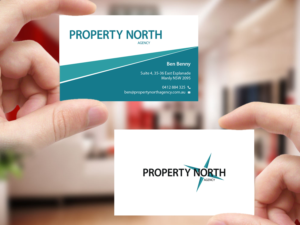 Design de Carte de Visite par Creations Box 2015 pour Property North Agency | Design : #9771259