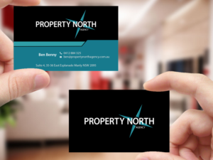 Design de Carte de Visite par Creations Box 2015 pour Property North Agency | Design : #9771261