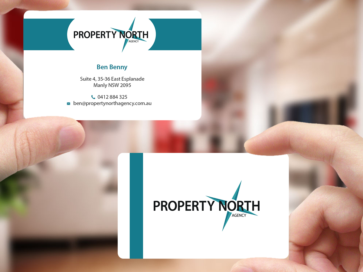Design de Carte de Visite par Creations Box 2015 pour Property North Agency | Design #9771262