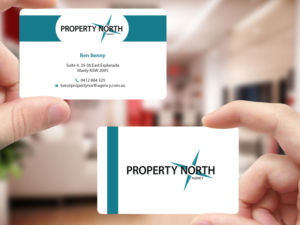 Design de Carte de Visite par Creations Box 2015 pour Property North Agency | Design : #9771262