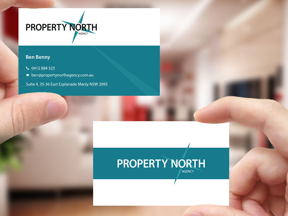Business Card Design by Creations Box 2015 for Property North Agency | Design #9771263