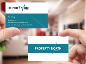 Design de Carte de Visite par Creations Box 2015 pour Property North Agency | Design : #9771263