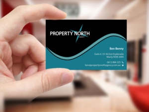 Design de Carte de Visite par Creations Box 2015 pour Property North Agency | Design : #9771264