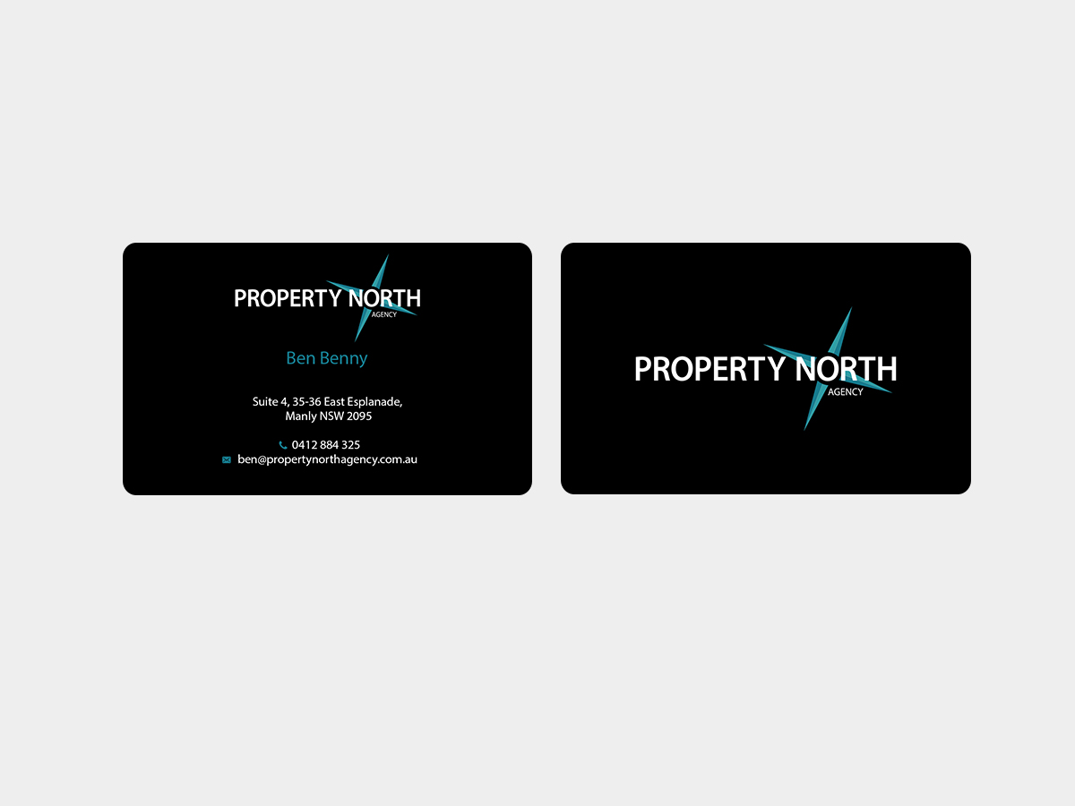 Business Card Design by Creations Box 2015 for Property North Agency | Design #9771265