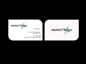 Design de Carte de Visite par Creations Box 2015 pour Property North Agency | Design : #9771267