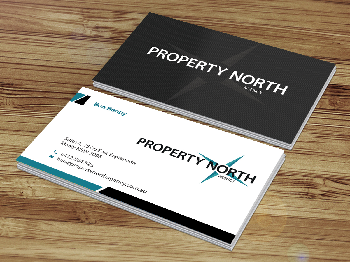 Business Card Design by Creations Box 2015 for Property North Agency | Design #9771284
