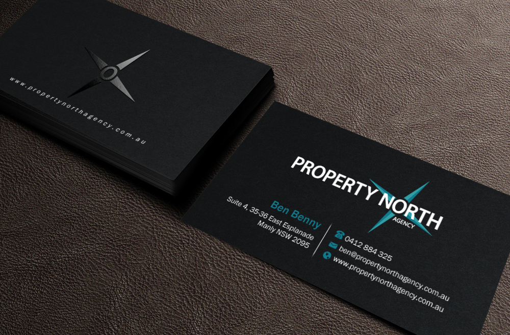 Visitenkarten-Design von Brand aid für Property North Agency | Design #9768098