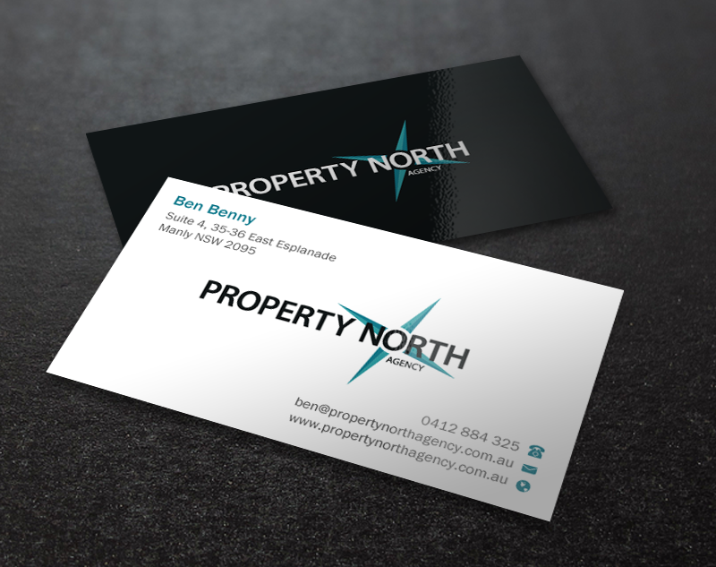 Business Card Design by Brand aid for Property North Agency | Design #9768100