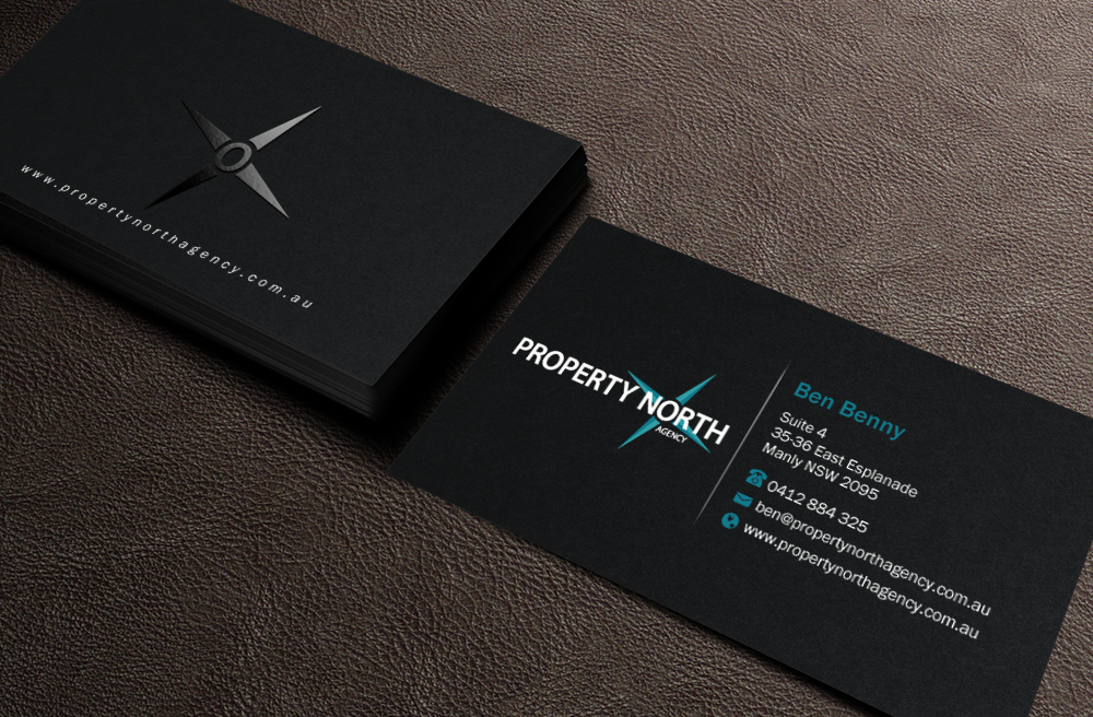 Diseño de Tarjeta de Presentación por Brand aid para Property North Agency | Diseño #9768131