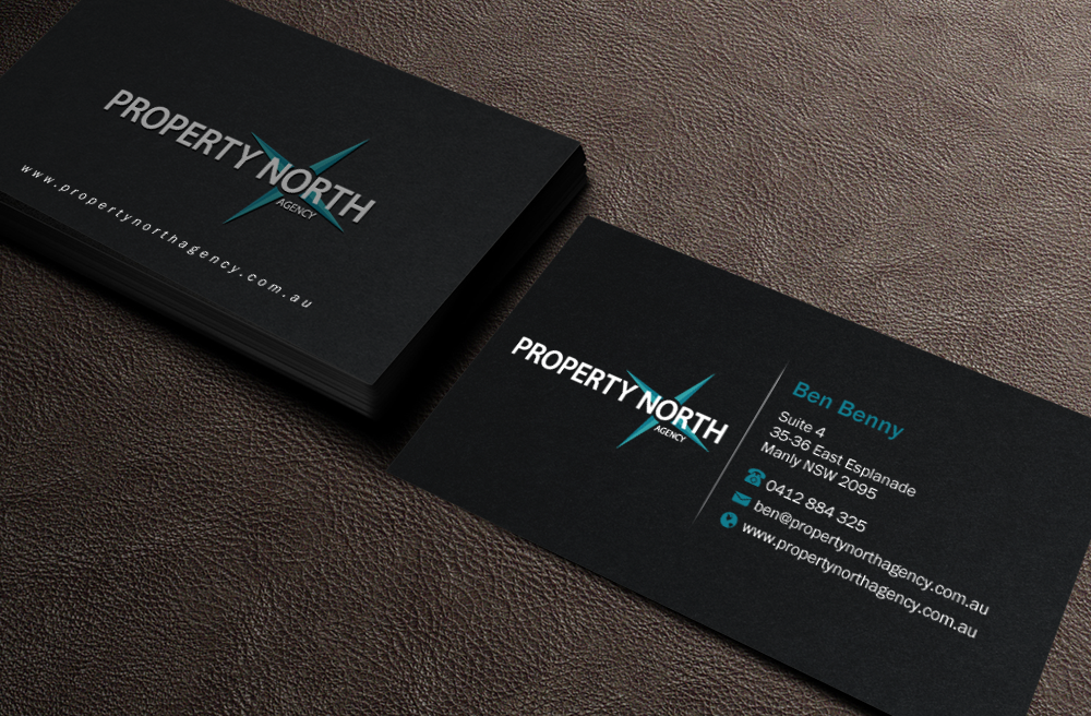 Visitenkarten-Design von Brand aid für Property North Agency | Design #9768132