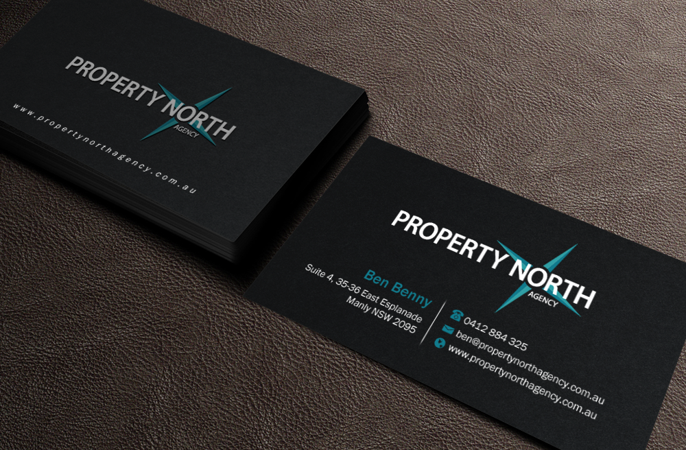 Visitenkarten-Design von Brand aid für Property North Agency | Design #9768134
