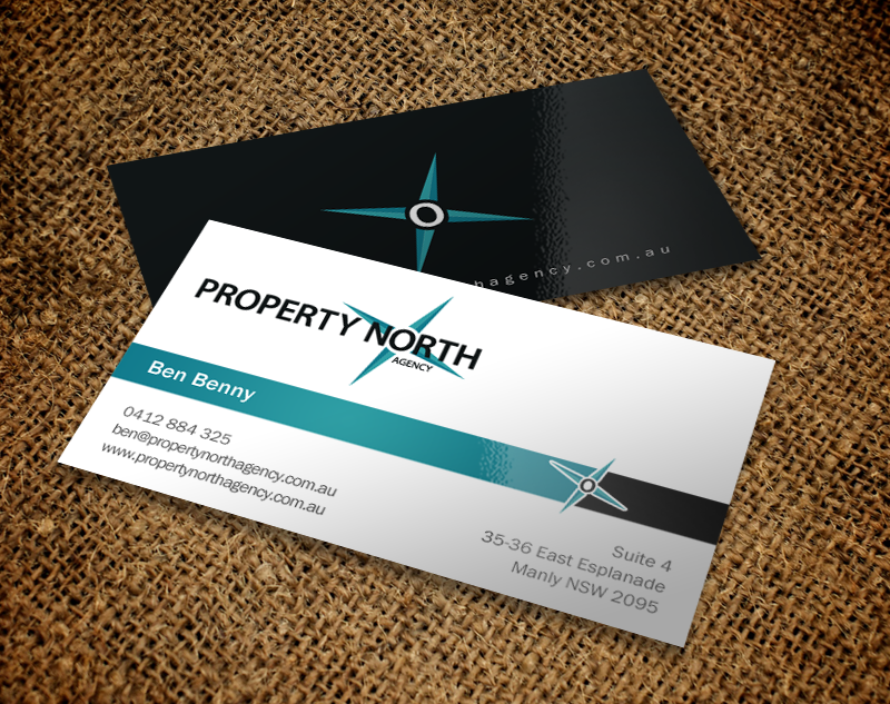 Visitenkarten-Design von Brand aid für Property North Agency | Design #9770669