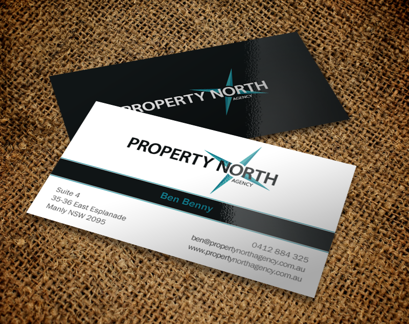 Visitenkarten-Design von Brand aid für Property North Agency | Design #9782777