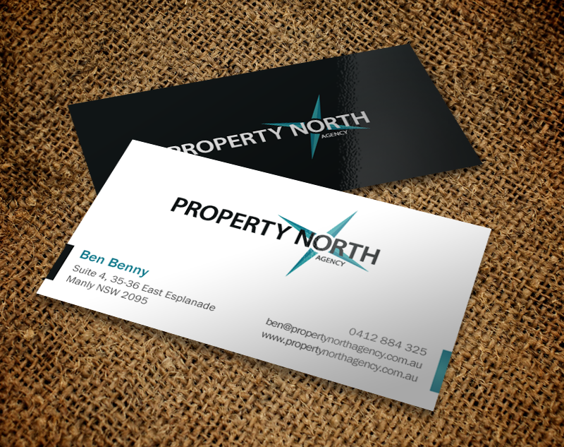 Visitenkarten-Design von Brand aid für Property North Agency | Design #9782778