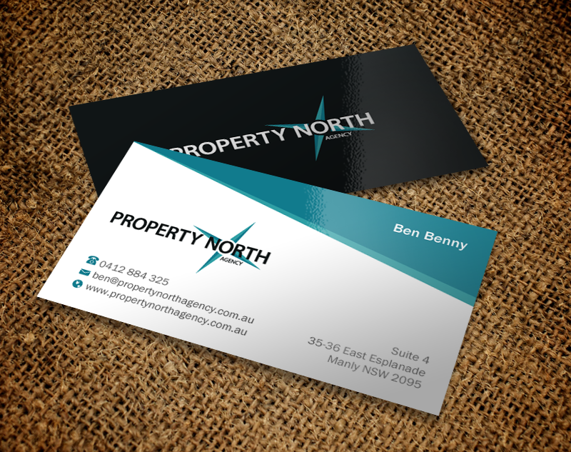 Visitenkarten-Design von Brand aid für Property North Agency | Design #9782783