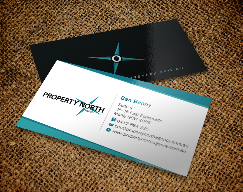 Visitenkarten-Design von Brand aid für Property North Agency | Design #9782791