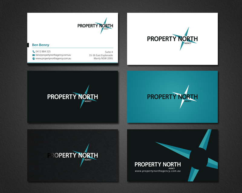 Diseño de Tarjeta de Presentación por chandrayaan.creative para Property North Agency | Diseño #9825836