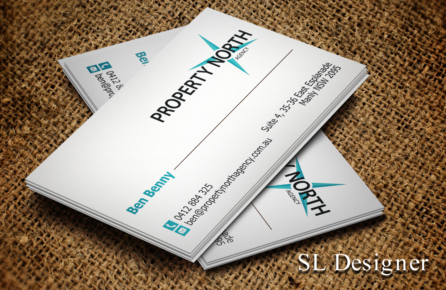 Business Card Design by SL Designer for Property North Agency | Design #9745560