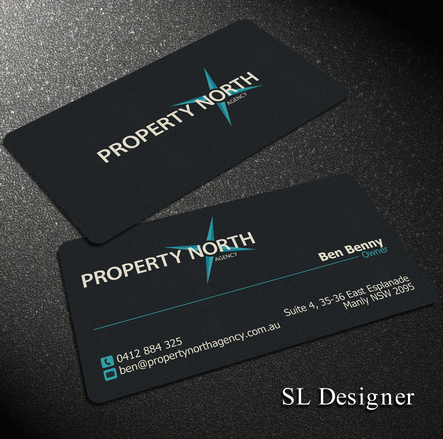 Diseño de Tarjeta de Presentación por SL Designer para Property North Agency | Diseño #9745666