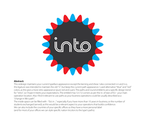 Logo Design by nt for into | Design: #2112708