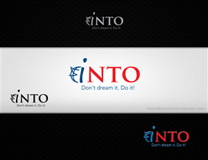 Logo Design by Black n White Concept for into | Design: #2110134