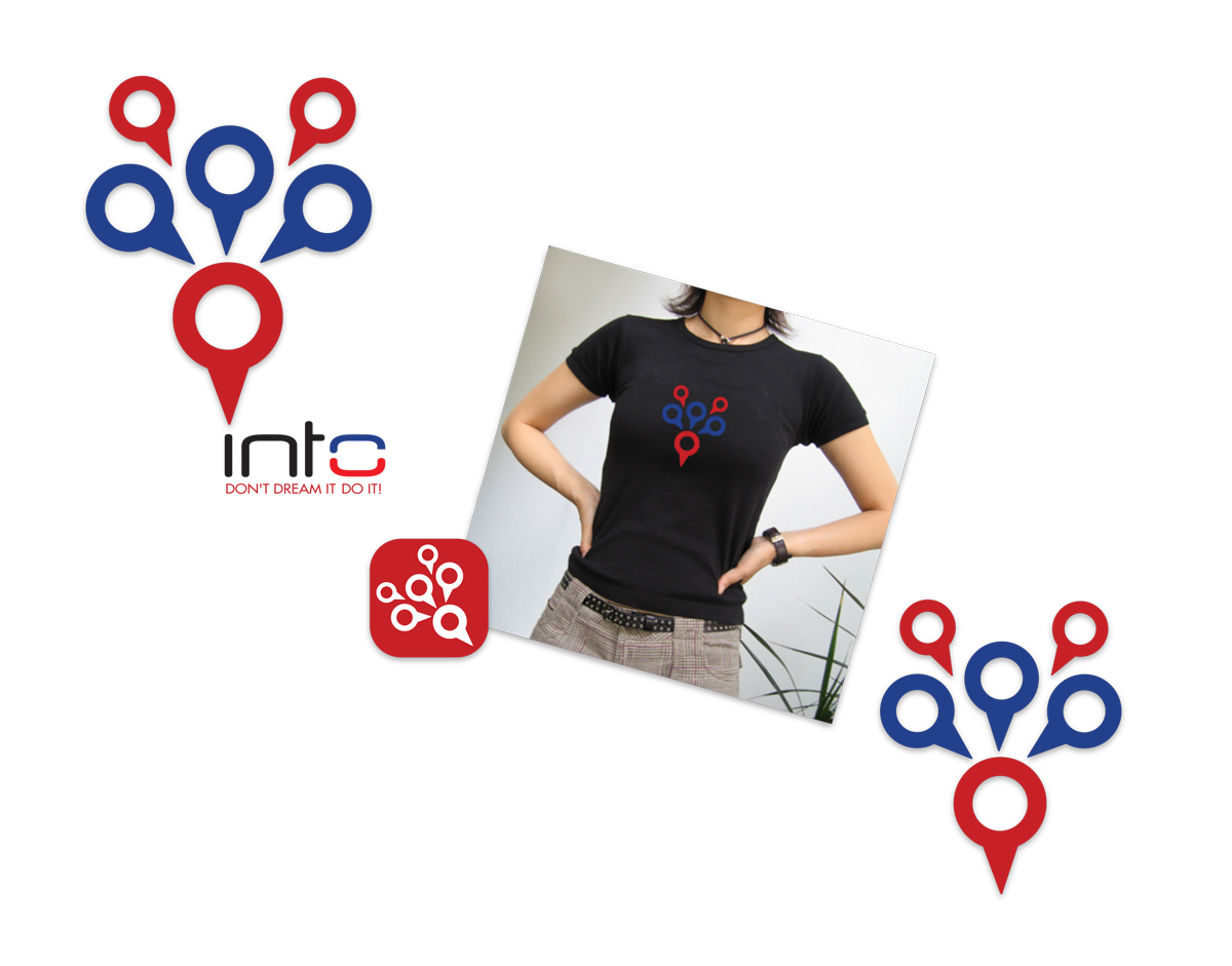 Logo Design by Halfull Media for into | Design #2175554