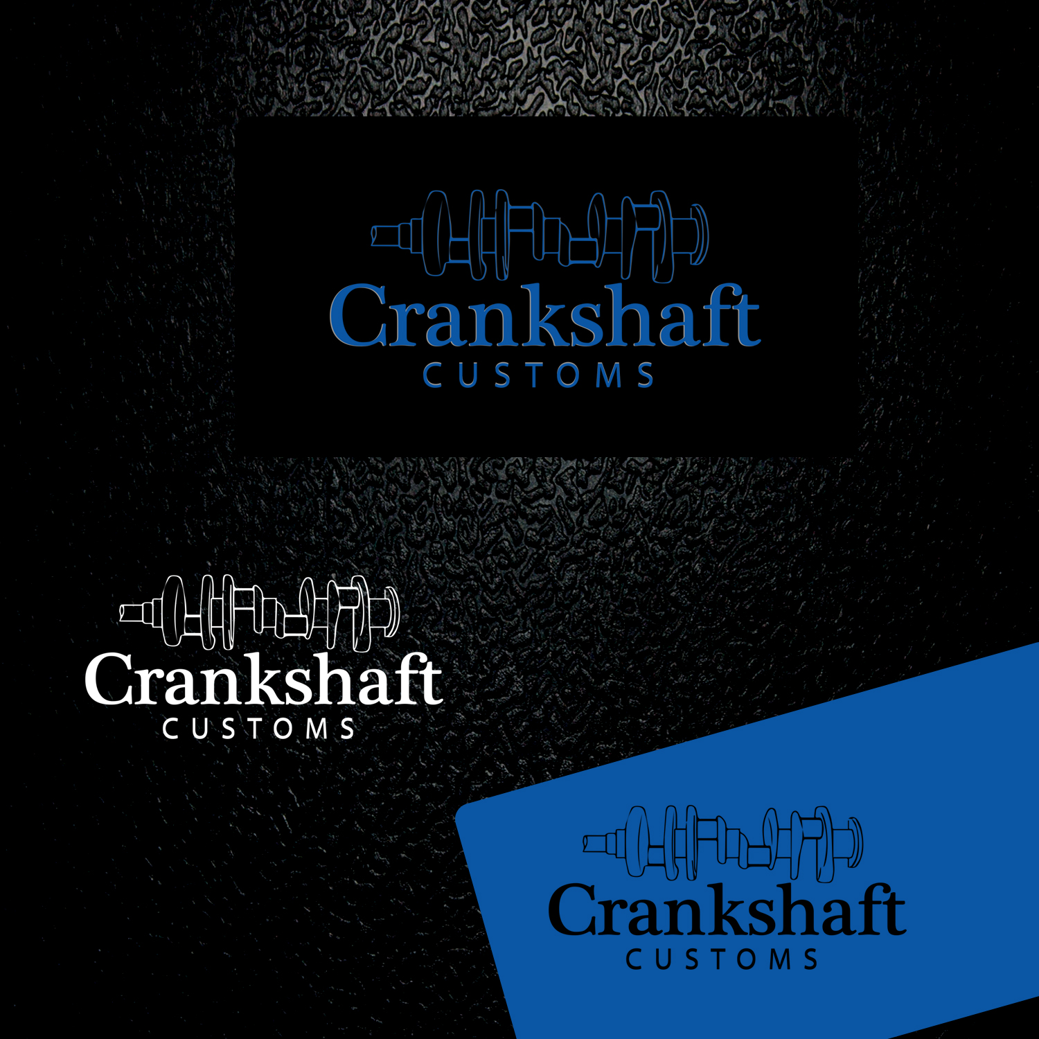 Logo Design by uk for Crankshaft Customs | Design #9752706