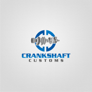 Logo-Design von Arham Hidayat für Crankshaft Customs | Design #9787709