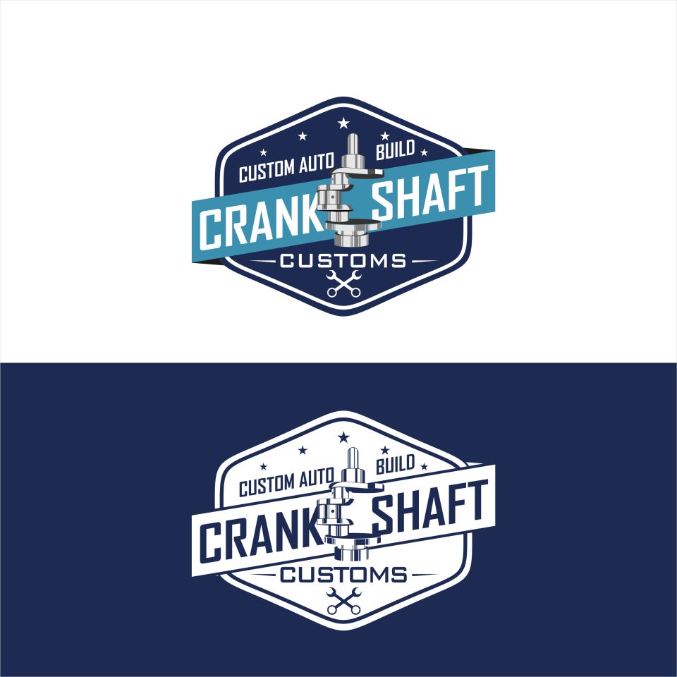 Logo Design by dxprints for Crankshaft Customs | Design #9805415