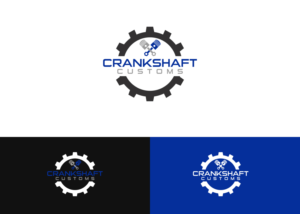 Logo Design by BehindSymbols for Crankshaft Customs | Design: #9799091