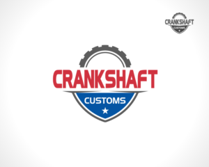 Logo-Design von Pram Shaw für Crankshaft Customs | Design #9753205