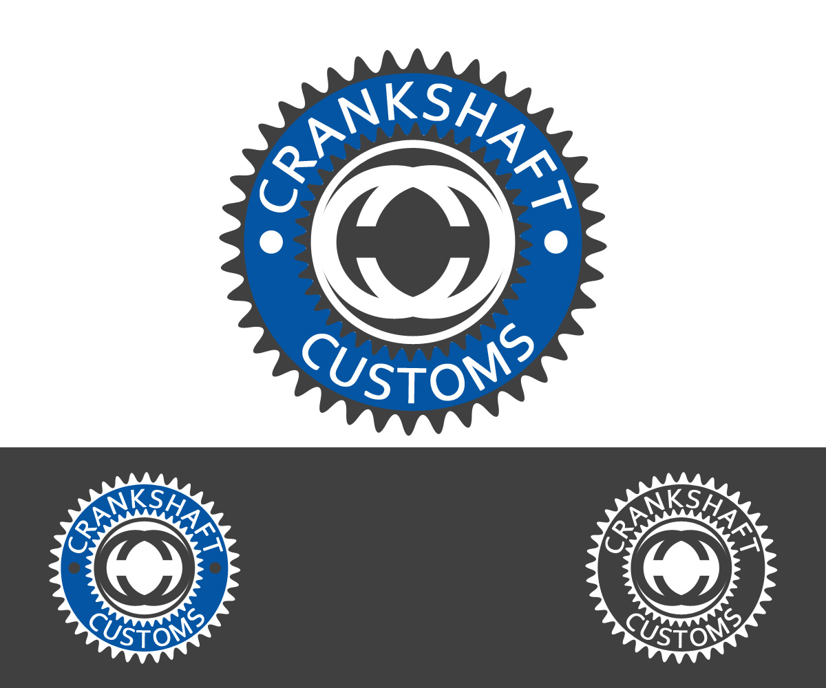 Logo Design by notzki for Crankshaft Customs | Design #9742647