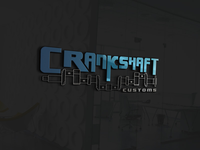Logo Design by ruddin01041990 for Crankshaft Customs | Design: #9744382