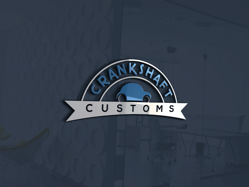 Logo Design by salam1891991 for Crankshaft Customs | Design #9743660