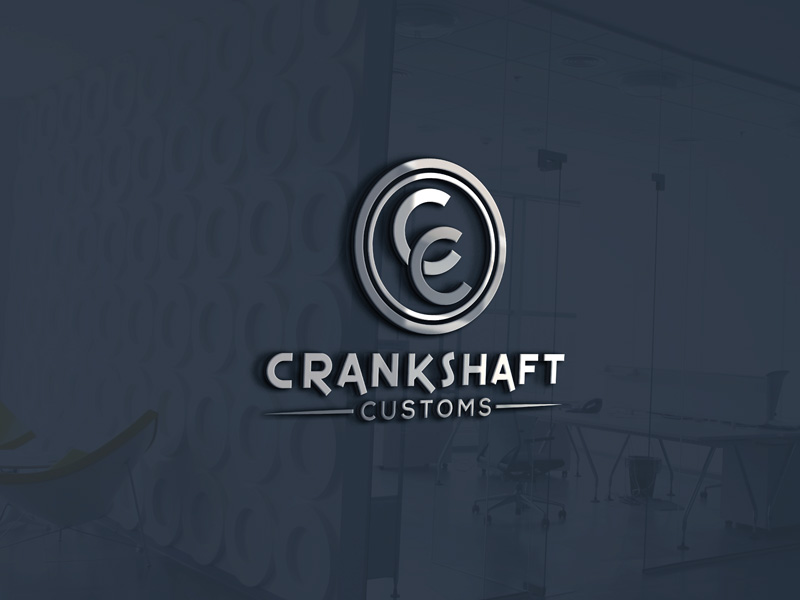 Diseño de Logo por salam1891991 para Crankshaft Customs | Diseño #9743703
