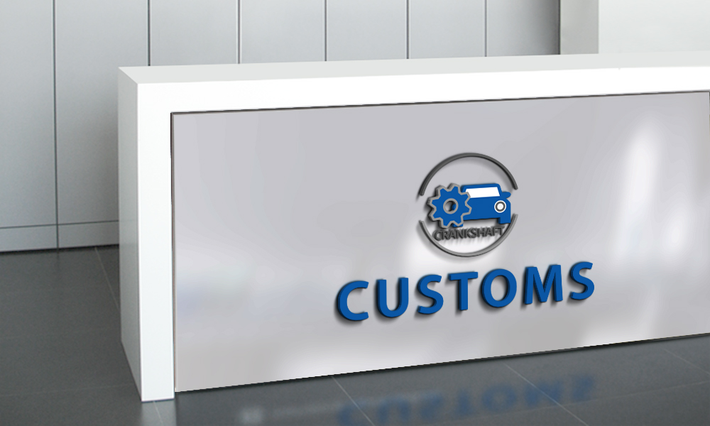 Logo Design by hrahman25091979 for Crankshaft Customs | Design #9744016