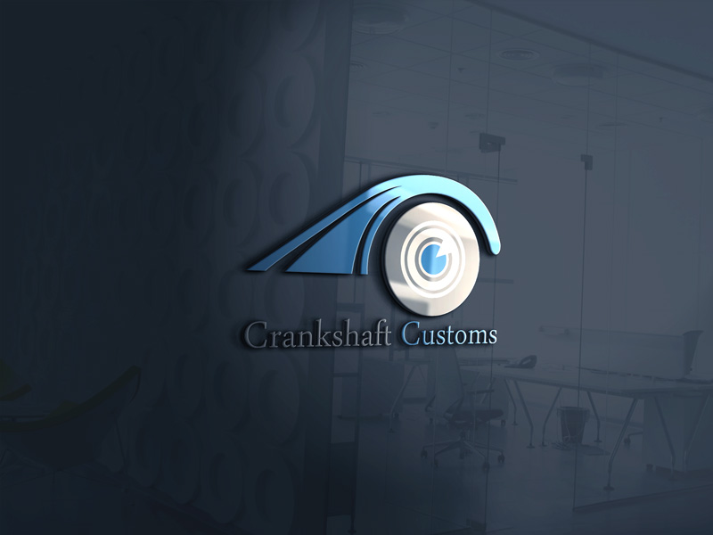 Logo Design by hrahman25091979 for Crankshaft Customs | Design #9744034